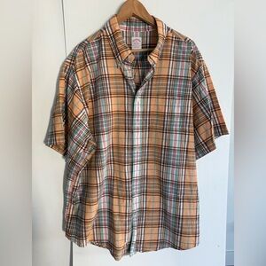BROOKS BROTHERS Plaid Button Shirt